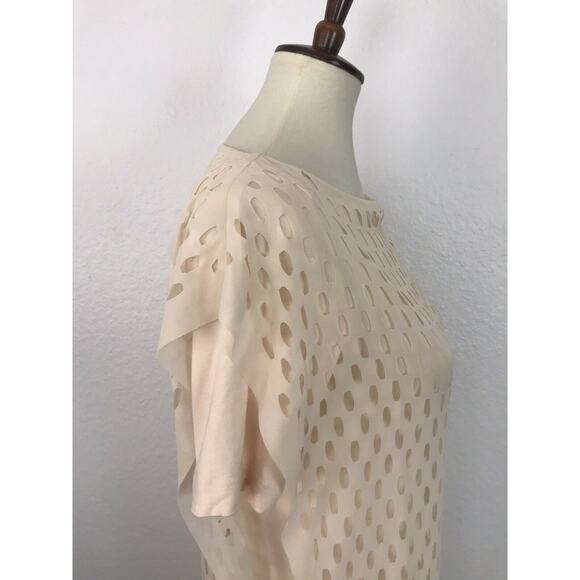 COS Pullover Laser Cut Stretch Knit Bodycon Dress - Picture 7 of 12